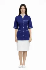 Ženska medicinska bluza Blanka plava - Slika 2